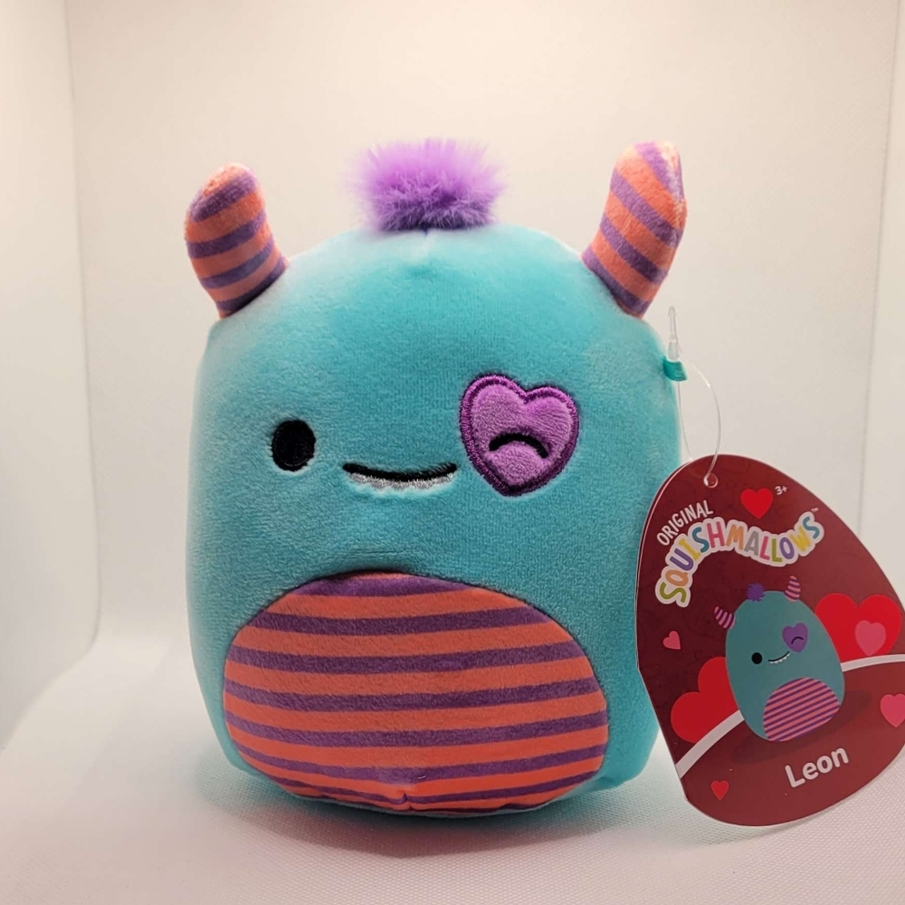 Leon the Monster Valentines 2024 5 Inch squishmallow!